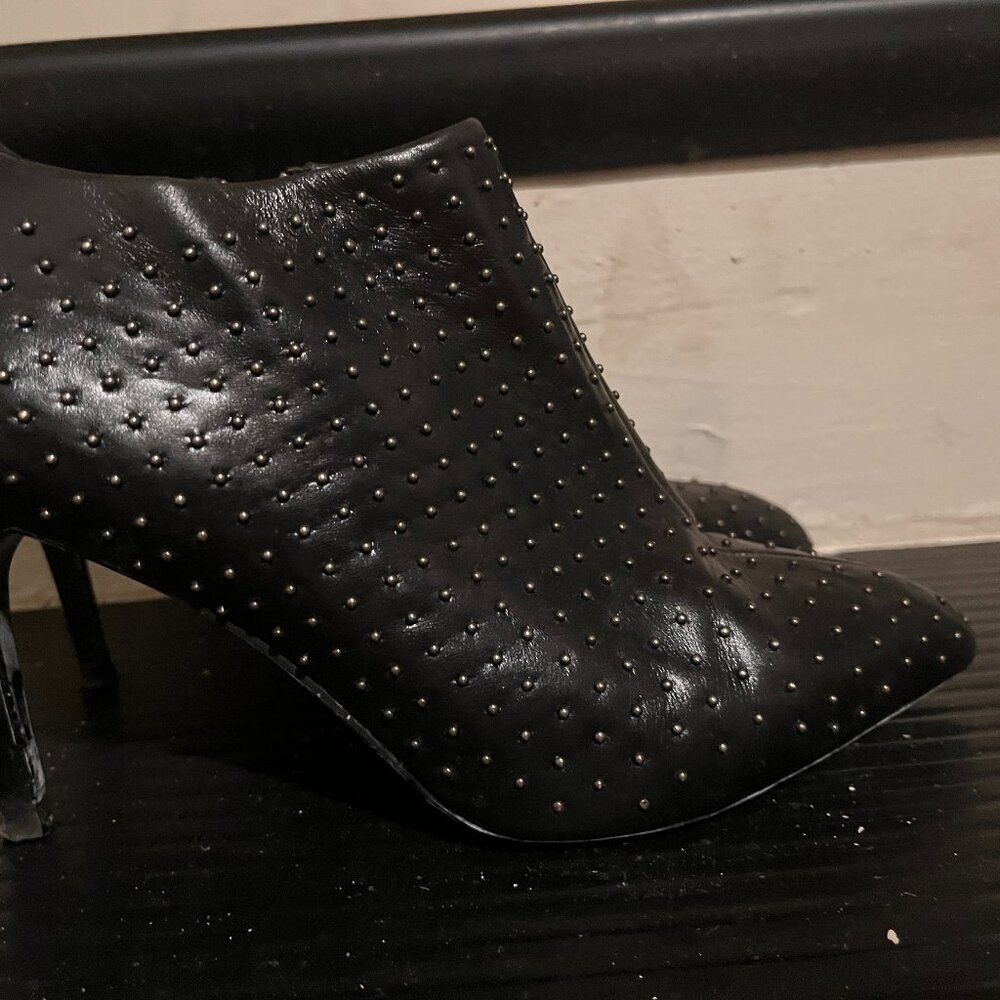Studded ankle boots
